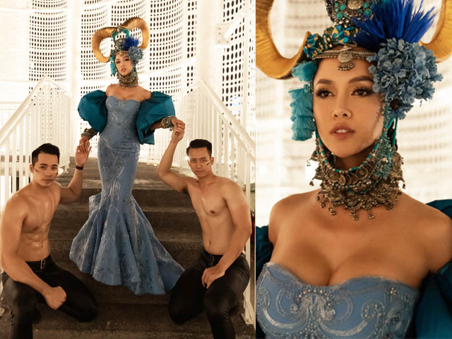 Đời sống Showbiz - Khoe vòng 1 sexy, Vũ Ngọc Anh được bình chọn "nổi loạn nhất" thảm đỏ