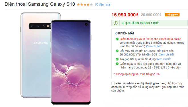 Điểm danh smartphone giảm giá đến 4 triệu đồng - 1