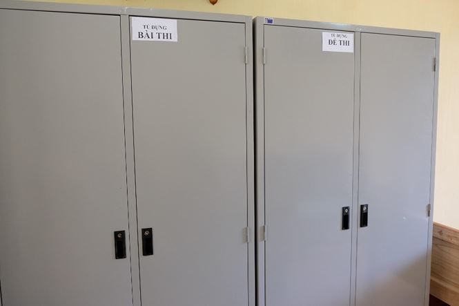 Đột nhập căn phòng đặc biệt chứa đề thi, bài thi - 3