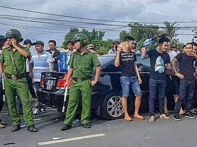 Ba giang hồ chặn xe chở công an tại TP Biên Hoà bị khởi tố