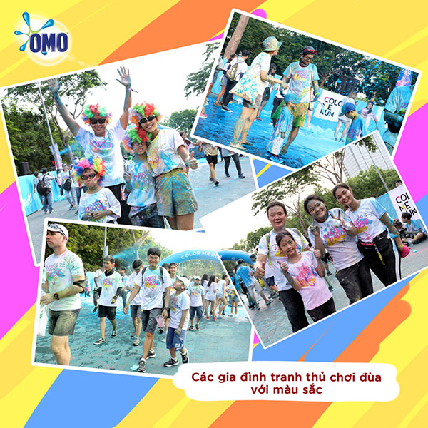 Đường chạy sắc màu Color Me Run: điểm lại những phút giây lấm bẩn cực vui của các gia đình - 1