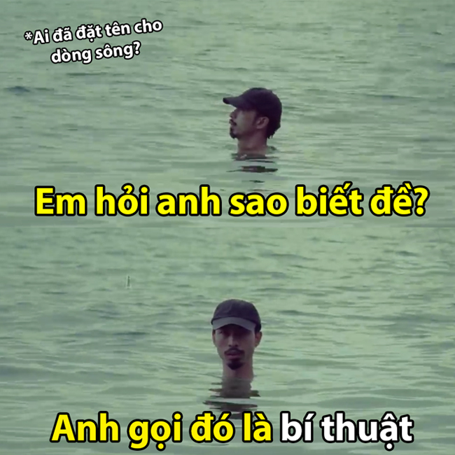 Bí thuật của anh cũng chỉ là &#34;nói bừa&#34; thôi.