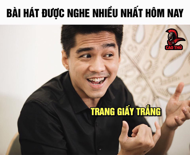Bài hát được nghe nhiều nhất sau sáng nay.