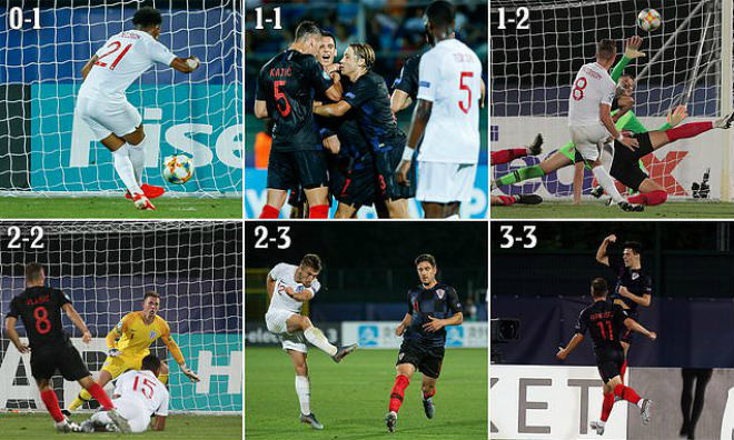 U21 Croatia - U21 Anh: Điên rồ 6 bàn & màn rượt đuổi ngoạn mục - 1