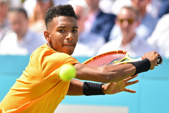 &#34;Hoàng tử&#34; tennis 18 tuổi: Federer tâng bốc, Djokovic nể phục - 1