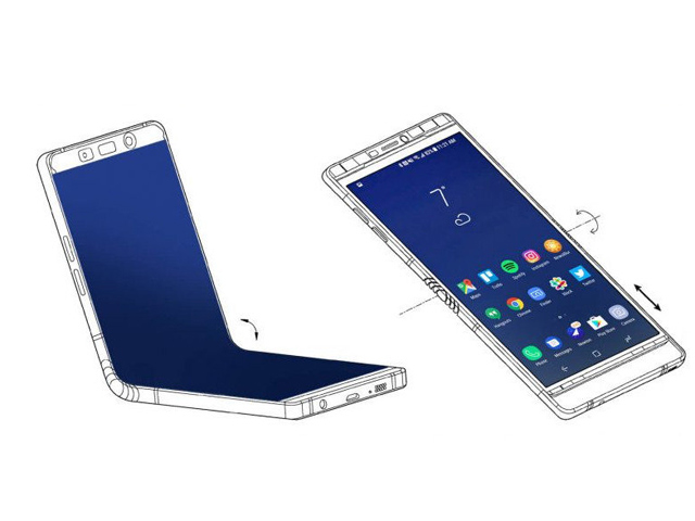 Samsung sẽ thu nhỏ Galaxy Fold 2, thiết kế gập ngang như Motorola RAZR