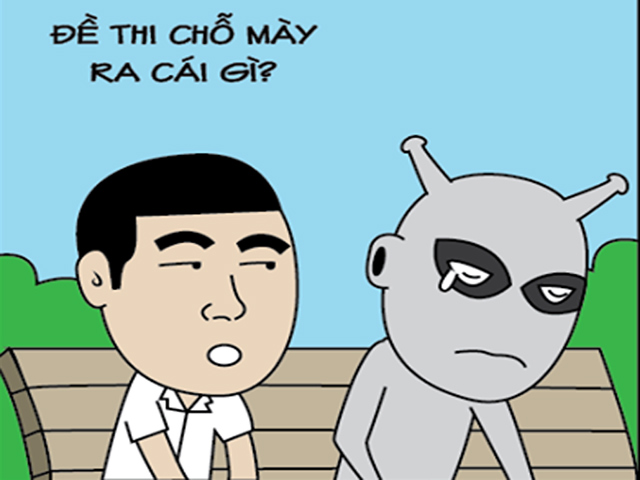 Tranh vui - Thi cử ở đâu thì cũng công bằng như nhau cả thôi