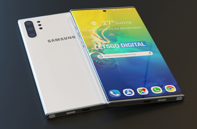 Lại lóa mắt với concept mới của Galaxy Note 10 - 1