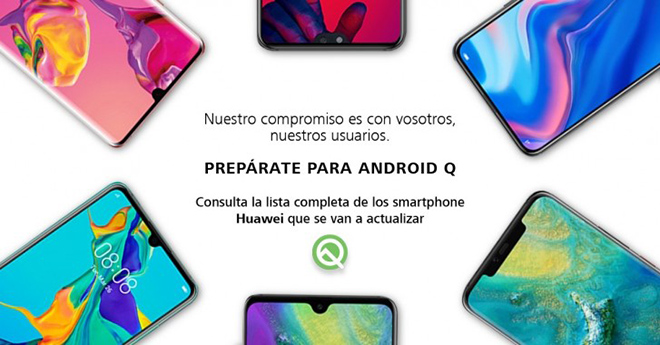 Thêm nhiều điện thoại Huawei được liệt kê lên đời Android Q - 1