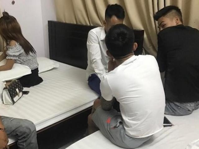 Pháp luật - Cô gái cùng 4 thanh niên "mở tiệc" ma túy trong khách sạn