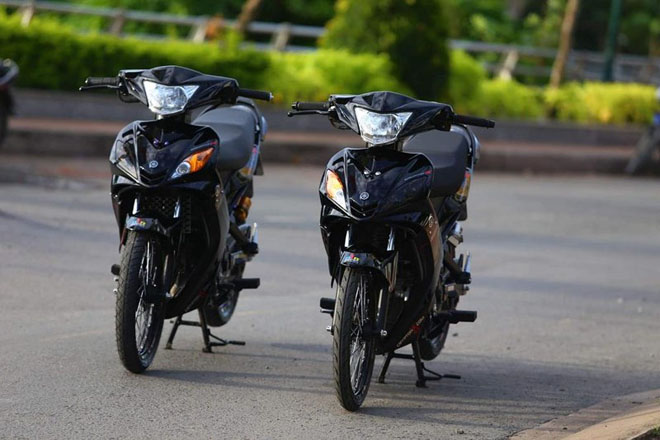 Cặp đôi Exciter 2006 độ phong cách 'chiến thần bóng đêm' sở hữu đôi mắt ma mị - 3