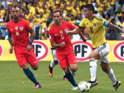 Bóng đá - Chile – Colombia: “Nhà vua” gặp thách thức siêu khổng lồ