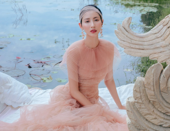 Hóa tiên nữ giáng trần nhờ váy pastel duyên dáng - 4