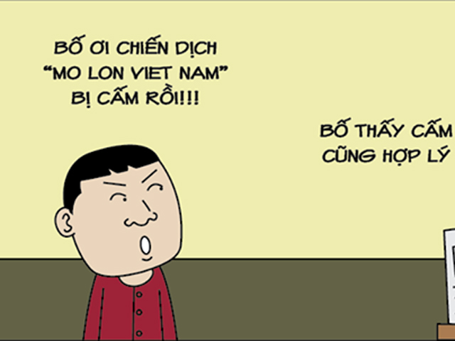 Tranh vui - Lí do khiến chiến dịch "Mở lon Việt Nam" bị cấm