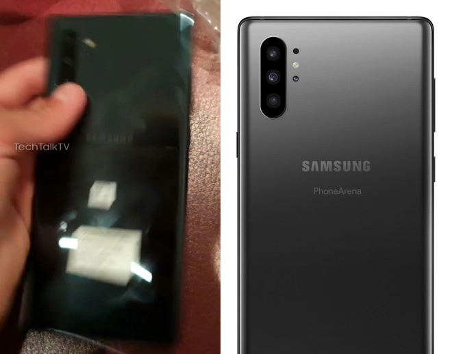 HOT: Chưa ra mắt, Galaxy Note 10+ đã lộ ảnh trên tay - 2