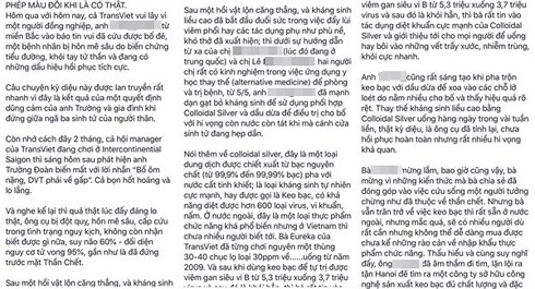 Con trai cứu bố nhờ tinh chất bạc: Cẩn trọng kẻo... bạc mặt! - 2