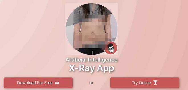 Cảnh báo sốc về ứng dụng độc hại nhìn xuyên quần áo - 1