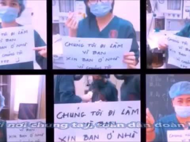 Bạn trẻ - Cuộc sống - Giáo viên tiểu học 'tung' MV 'Thanh niên Việt Nam chống COVID-19'