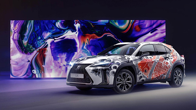 Lexus UX 2020 ngầu hơn với hình xăm nghệ thuật