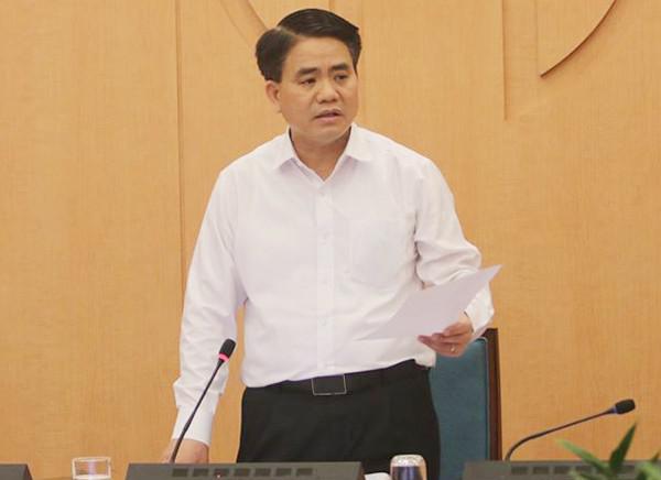 Chủ tịch UBND thành phố Hà Nội Nguyễn Đức Chung