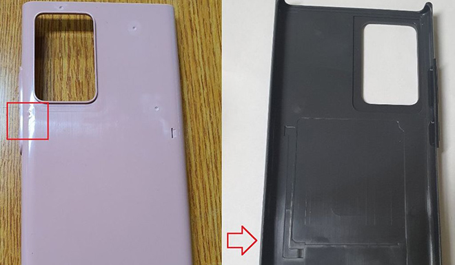 Vỏ bảo vệ làm lộ diện thiết kế Galaxy Note20 - 1