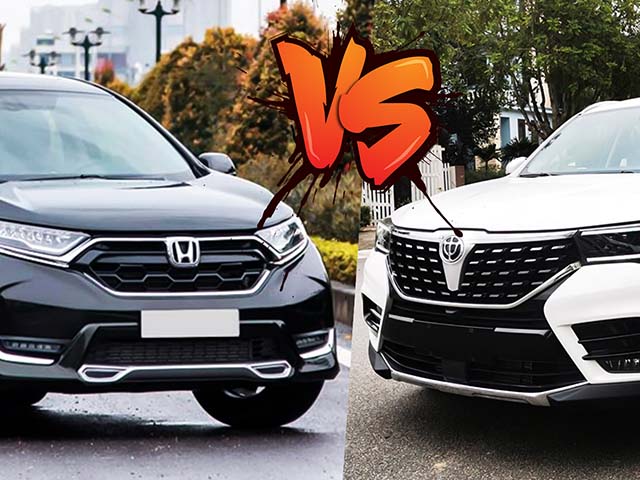 Tin tức ô tô - So sánh hai mẫu xe Honda CR-V và Brilliance V7 có những gì khác biệt