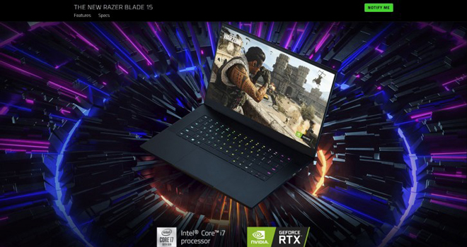 Game thủ "điên đảo" với laptop chơi game siêu ngầu Razer Blade 15 - 1