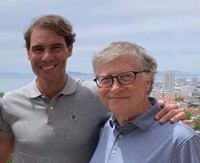 Nadal và tỷ phú Bill Gates