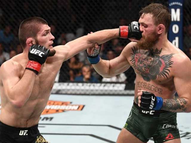 Nurmagomedov từng hạ McGregor vào năm 2018