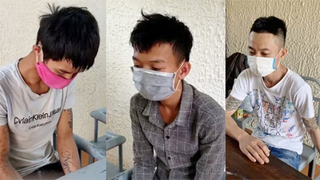 3 đối tượng Hùng, Thiết và Tú