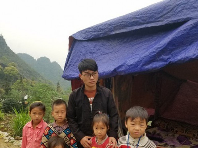 Bạn trẻ - Cuộc sống - Cậu sinh viên dựng lán học online giữa núi rừng