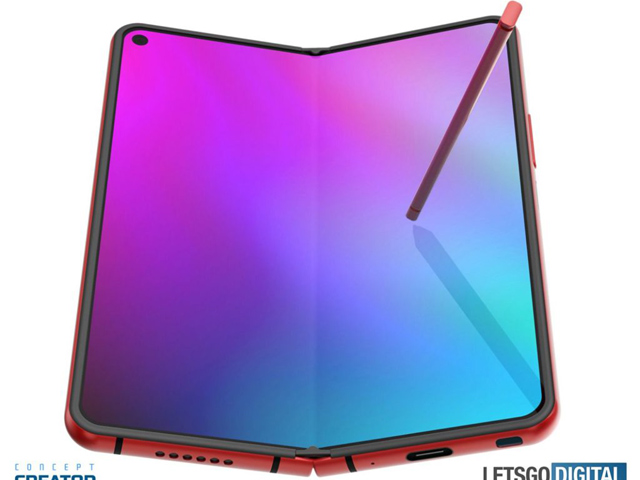 Thời trang Hi-tech - Phát "sốt" trước hình ảnh concept Galaxy Note Fold