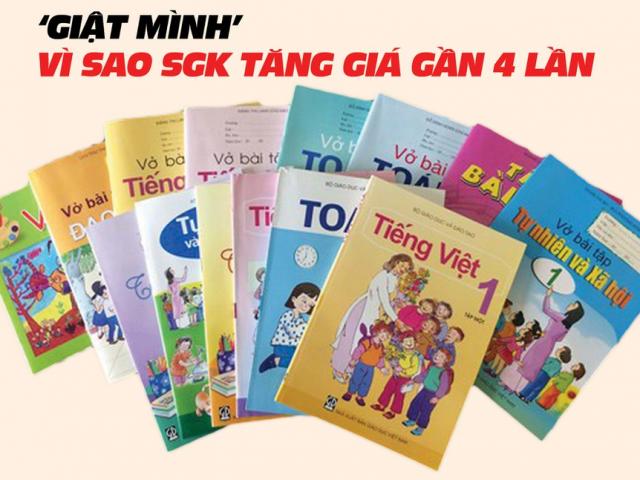 Giáo dục - du học - ‘Giật mình’ vì sao SGK lớp 1 tăng giá gần 4 lần