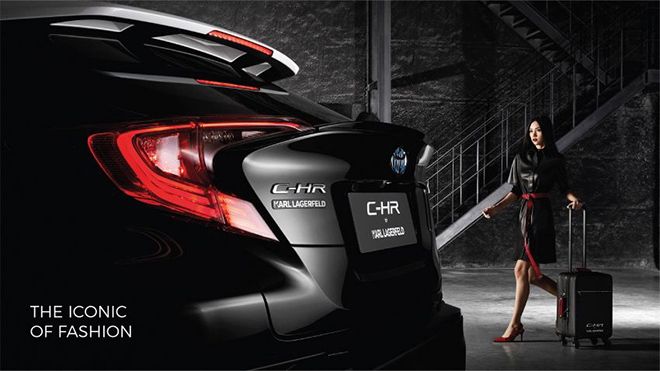 Toyota C-HR phiên bản Lagerfeld ra mắt tại Thái Lan, giá bán hơn 870 triệu - 5