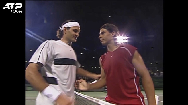 Nadal hạ Federer trong lần đầu gặp mặt