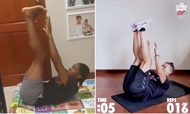 Ronaldo bị "đánh bại"