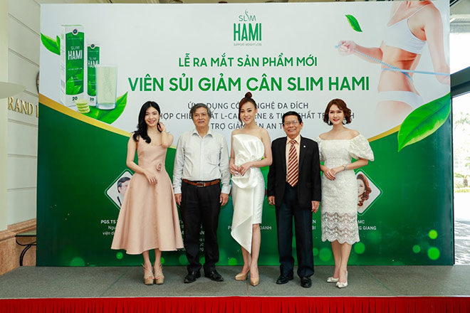 Lễ ra mắt Viên sủi giảm cân Slim Hami với sự tham gia của các khách mời và chuyên gia