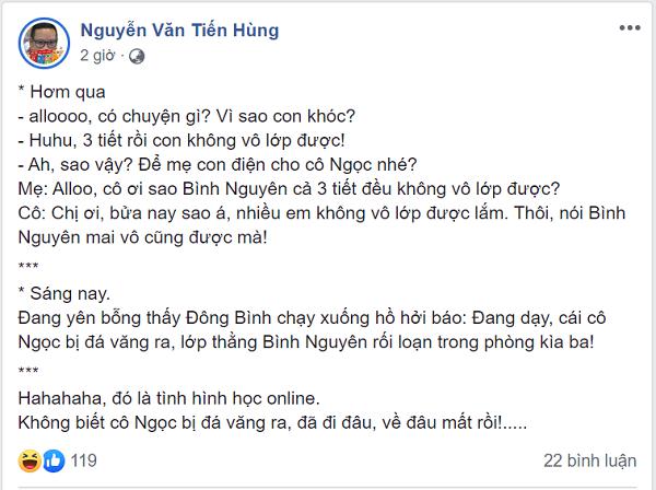 Học trực tuyến mùa dịch: Muôn kiểu tình huống "dở khóc, dở cười" - 3