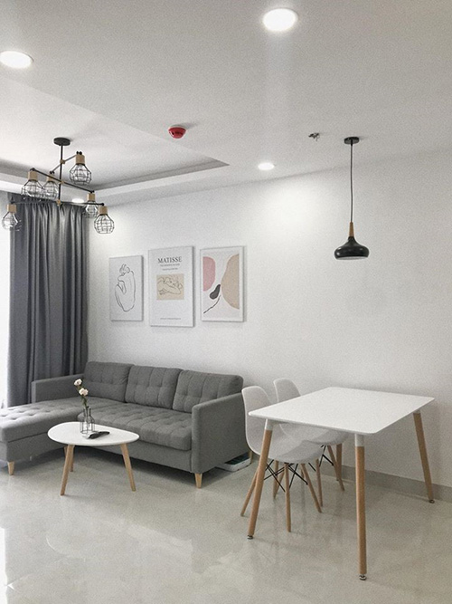 Căn hộ chung cư mà cô nàng mua được khi mới 20 tuổi