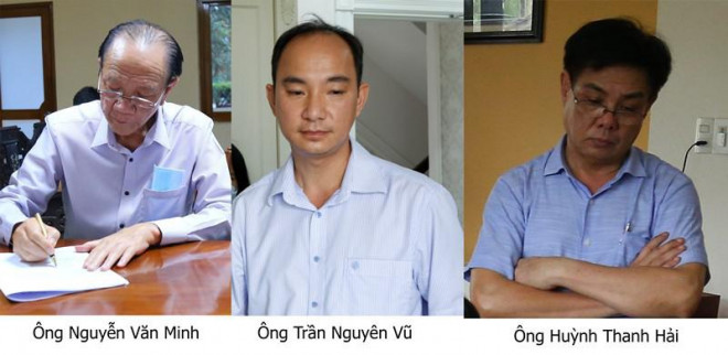 3 lãnh đạo công ty 3-2 bị khởi tố. Ảnh: Lê Ánh