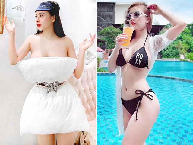 Bạn trẻ - Cuộc sống - Chân dung cô gái gợi cảm nhất trào lưu "biến gối ngủ thành váy"