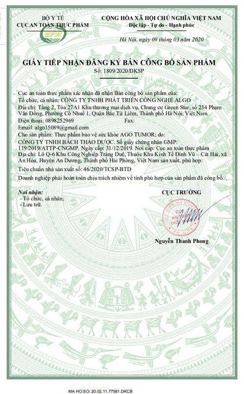 Bán Chi Liên hỗ trợ u xơ, u nang – thành phần nổi bật trong Ago Tumor - 5