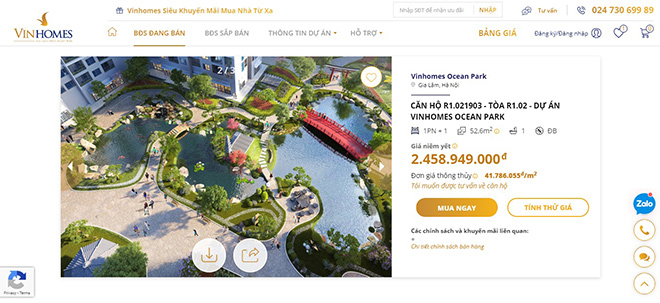 Vinhomes ra mắt sàn giao dịch bất động sản trực tuyến - 4
