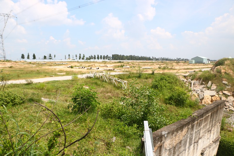 Khu đất vàng có diện tích 43ha nằm ngay trung tâm thành phố mới Bình Dương. Ảnh: Lê Ánh