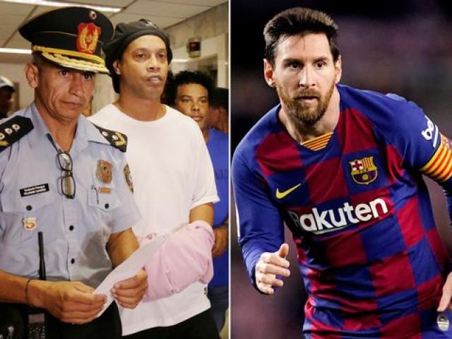 Rộ tin Messi giúp Ronaldinho ra tù: Siêu sao đăng đàn, ngỡ ngàng sự thật