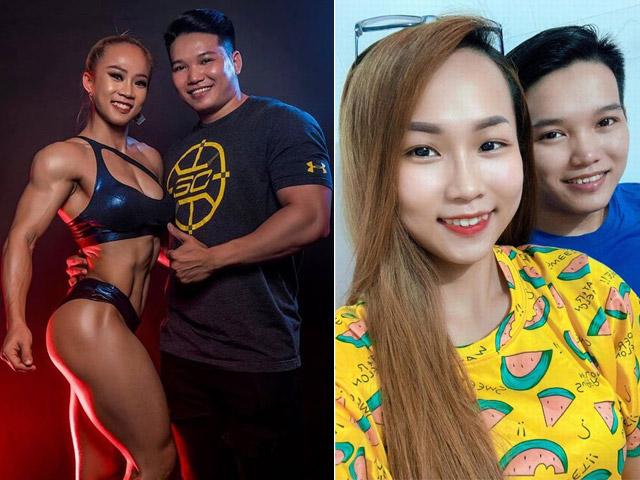 Bạn trẻ - Cuộc sống - Cô nàng “bánh bèo” xinh đẹp soán ngôi chồng gymer để trở thành VĐV thể hình