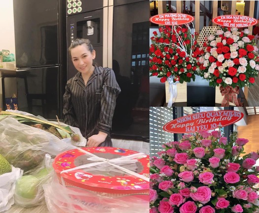 Phi Nhung chia sẻ nhiều quà được fan gửi đến nhân ngày sinh nhật cô.