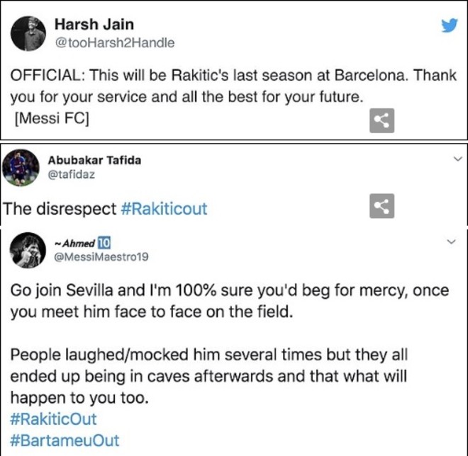 Rakitic &#34;chơi dại&#34; chọc tức Messi: Triệu fan phẫn nộ, đòi đuổi khỏi Barca - 2