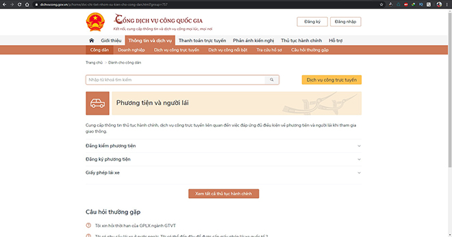 CSGT khuyến khích người dân sử dụng dịch vụ trực tuyến liên quan đến giao thông - 3