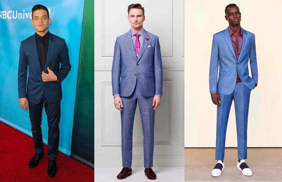 Quý ông nào cũng cần suit xanh và cách phối nó với đủ màu sơ mi, cà vạt - 2